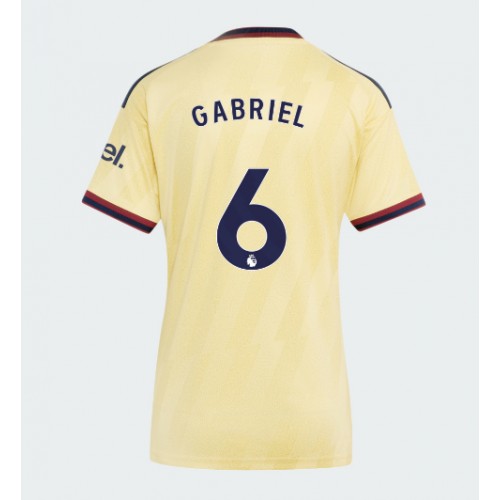 Arsenal Gabriel Magalhaes #6 Kolmaspaita Naiset 2026-27 Lyhythihainen